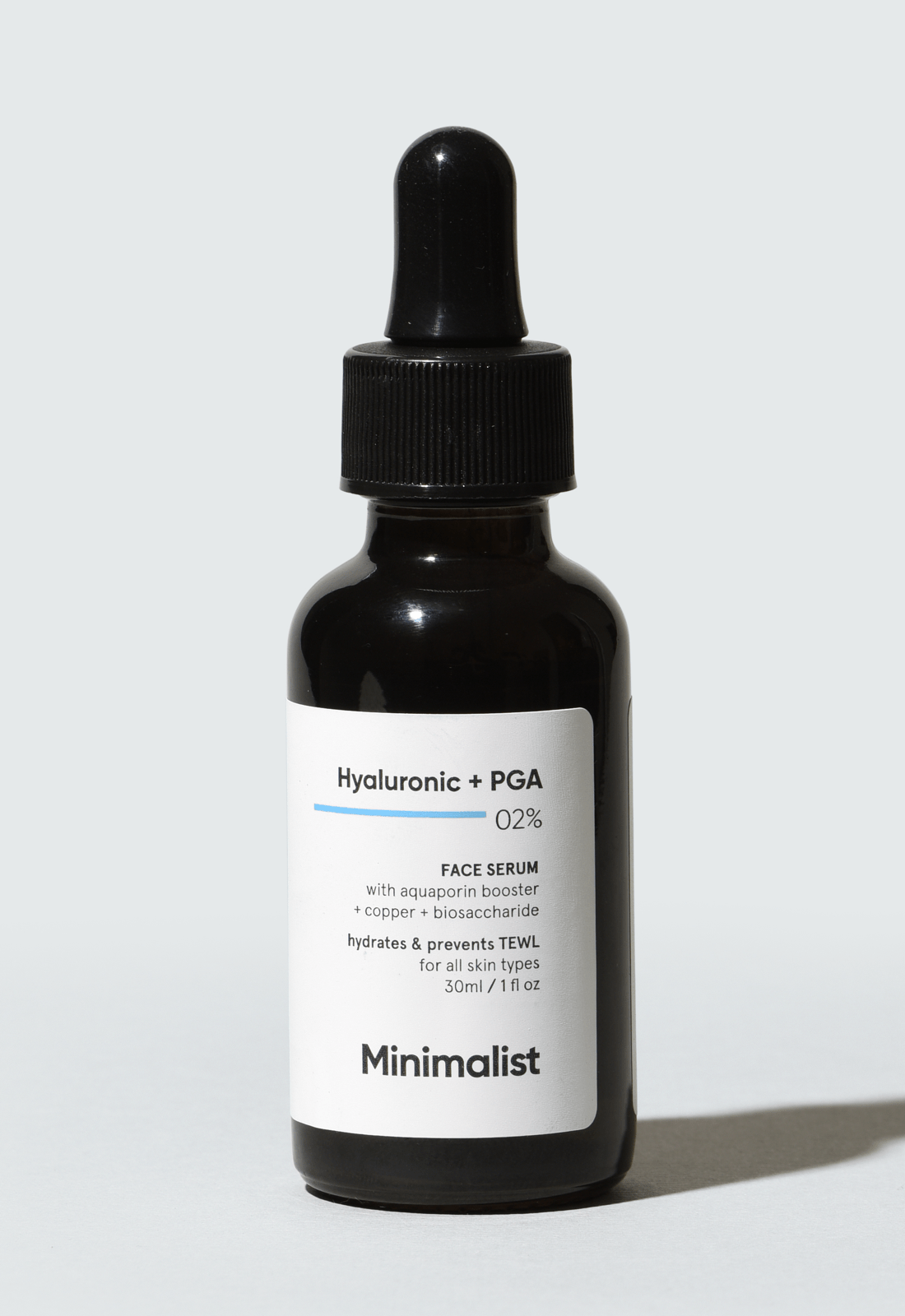 Minimalist Hyaluronic + PGA Face Serum 30ml