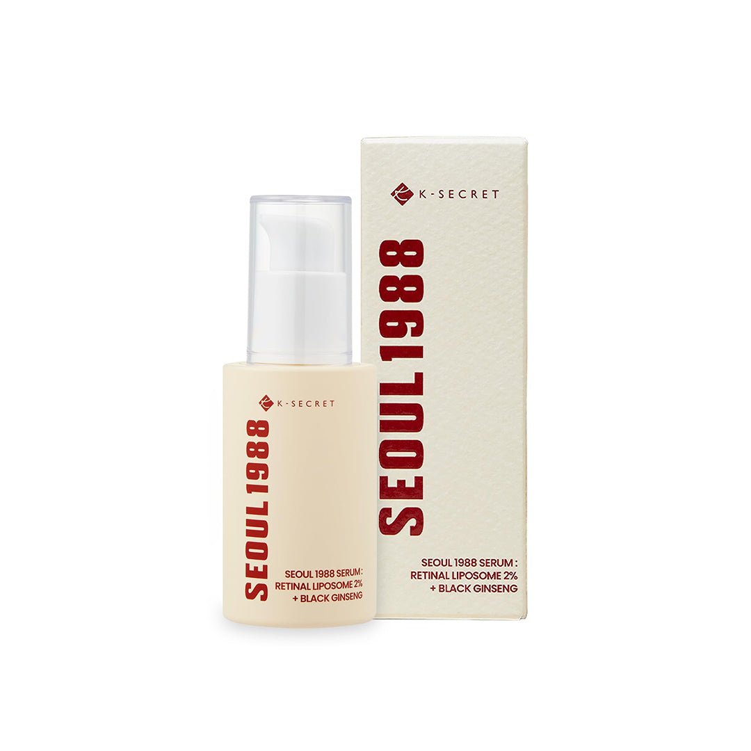 K-Secret Retinal Liposome 2% + Black Ginseng Seoul 1988 Serum 30ml