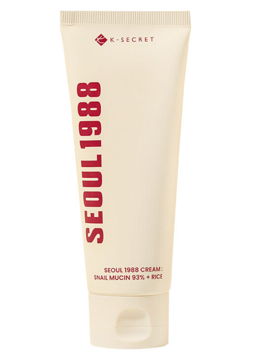 K-Secret Snail Mucin 93% + Rice Seoul 1988 Cream 100ml