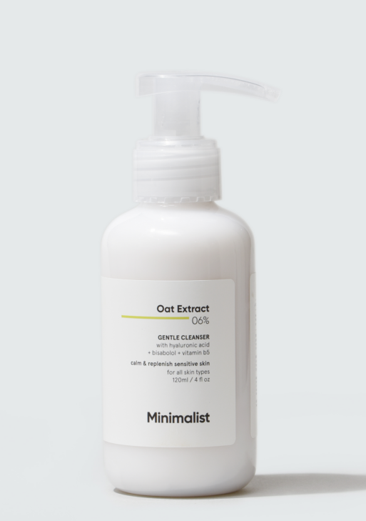 Minimalist Oat Extract 06% Gentle Cleanser 120ml