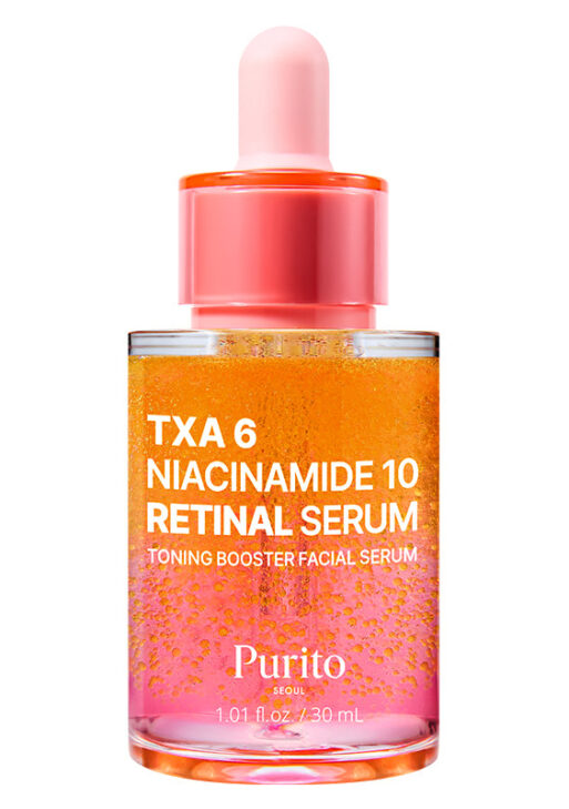 Purito TXA 6 Niacinamide 10 Retinal Serum Toning Booster Facial Serum 30ml