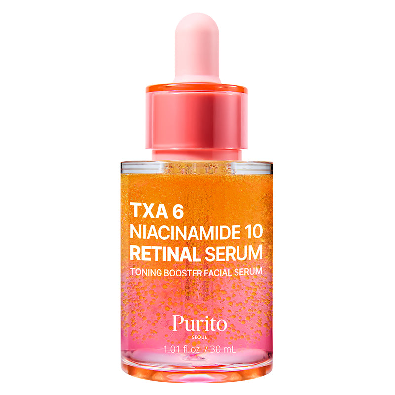 Purito TXA 6 Niacinamide 10 Retinal Serum Toning Booster Facial Serum 30ml