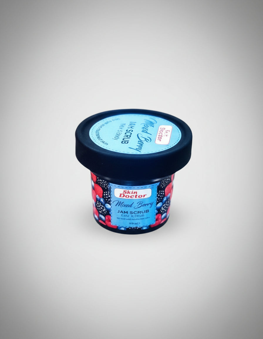 Mixed Berry Skin Jam Scrub 200g