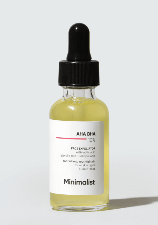 Minimalist AHA BHA 10% Face Exfoliator 30ml