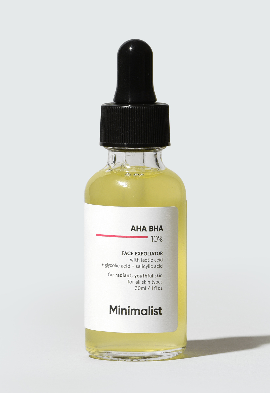 Minimalist AHA BHA 10% Face Exfoliator 30ml