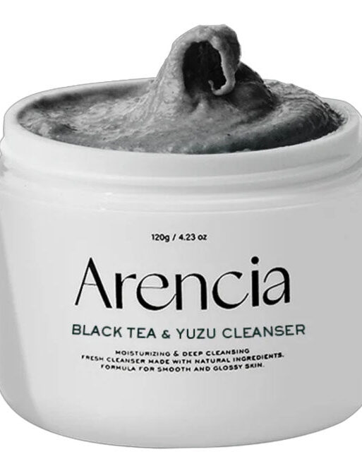 Arencia Black Tea & Yuzu Rich Mochi Cleanser 120g