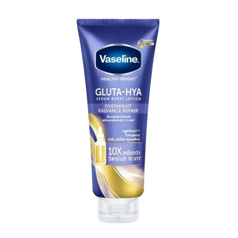 Vaseline Gluta-Hya Overnight Radiance Repair Serum Burst Lotion